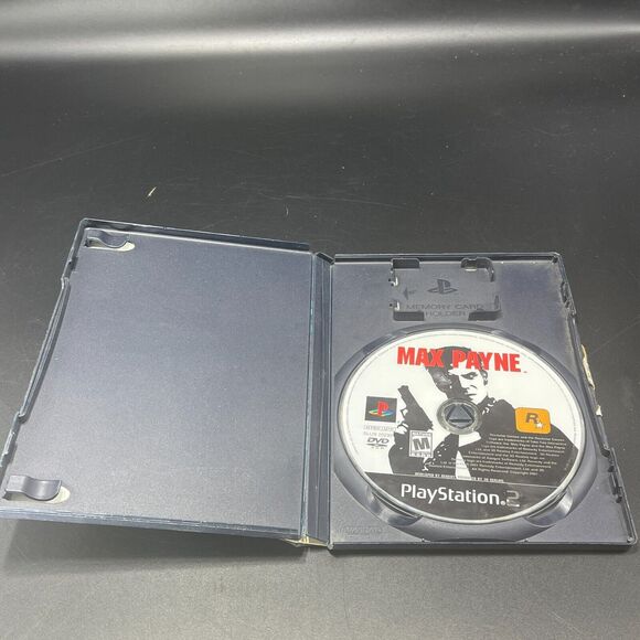 Max Payne (Sony‎ PlayStation 2, 2001) NO MANUAL - Picture 3 of 5